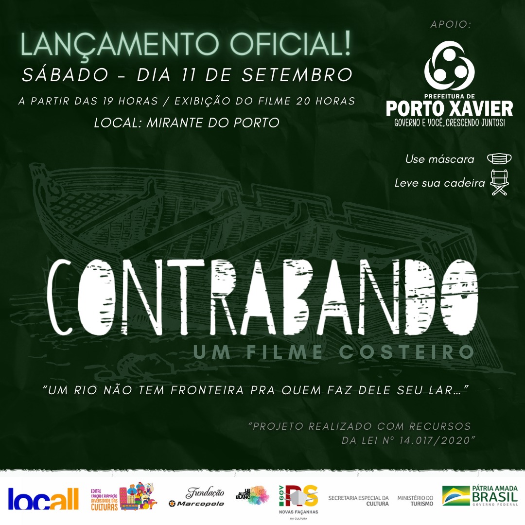 CONVITE PARA O LANÇAMENTO DO FILME “CONTRABANDO”